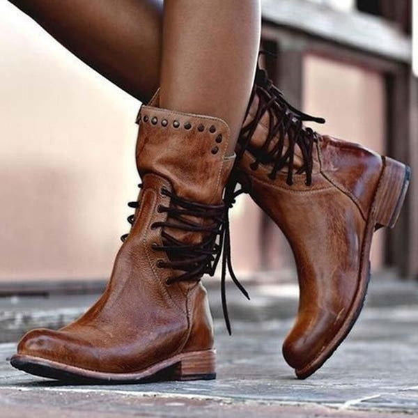 Iris™ Vintage Lace-Up Boots