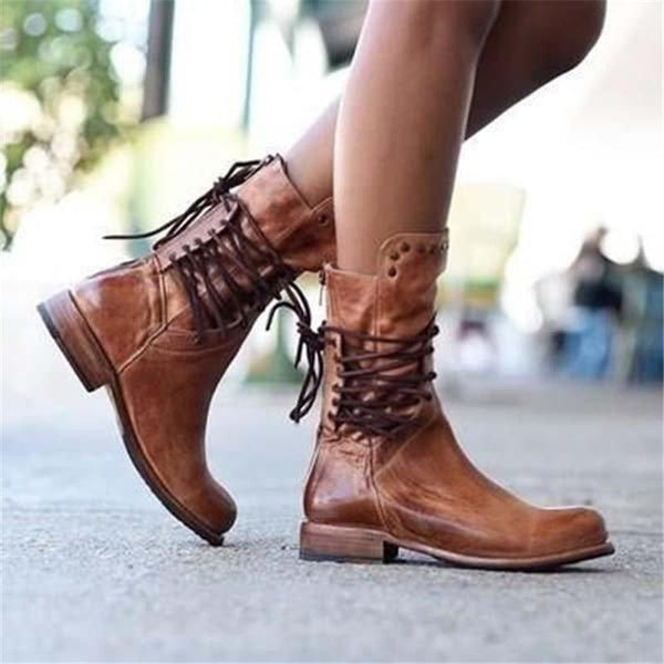 Iris™ Vintage Lace-Up Boots
