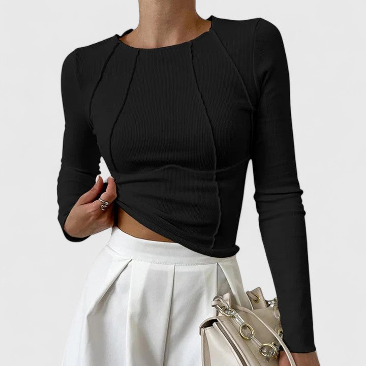 Cindy™ Elegant Casual Long-Sleeve Top