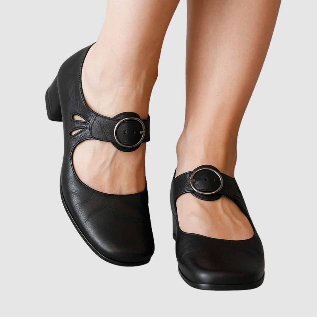 Flora™ Elegant Leather Shoes