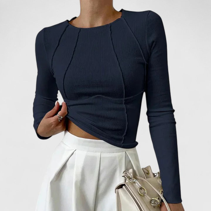 Cindy™ Elegant Casual Long-Sleeve Top