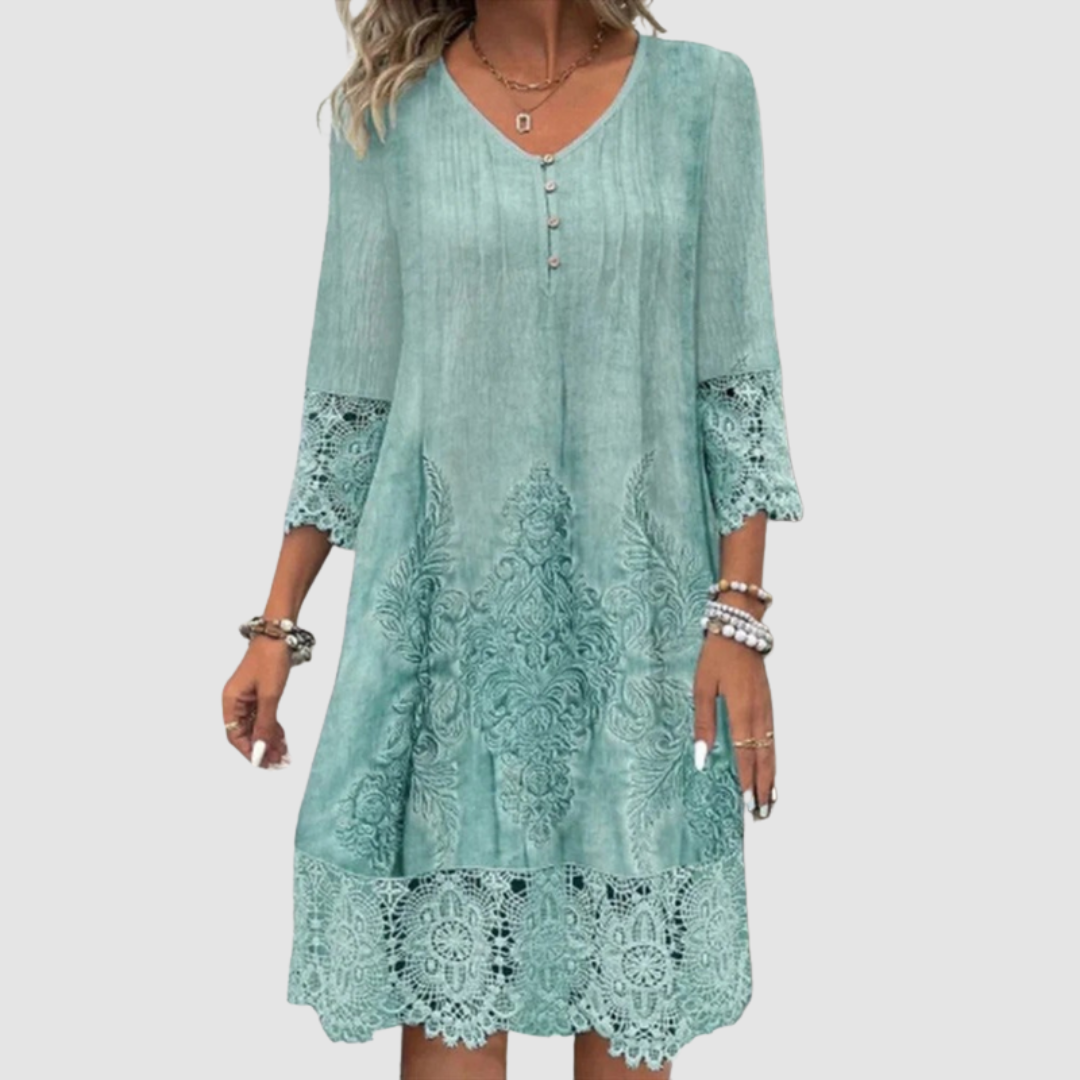 Helena™ Elegant Lace Dress