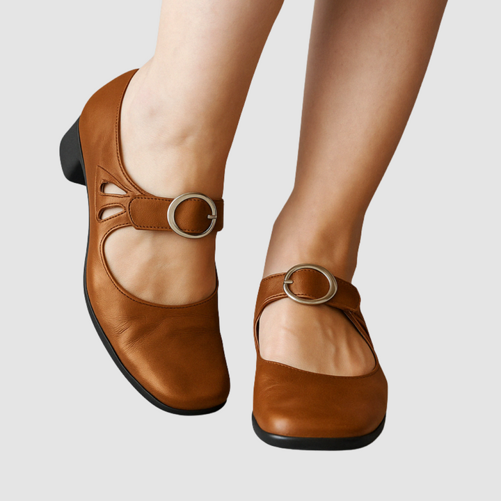 Flora™ Elegant Leather Shoes