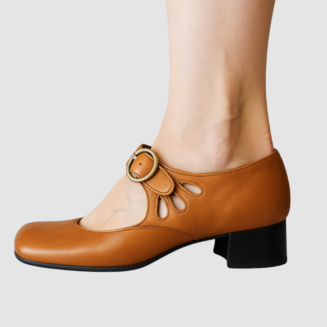Flora™ Elegant Leather Shoes