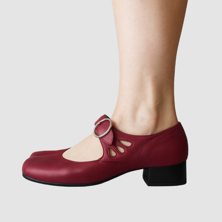 Flora™ Elegant Leather Shoes
