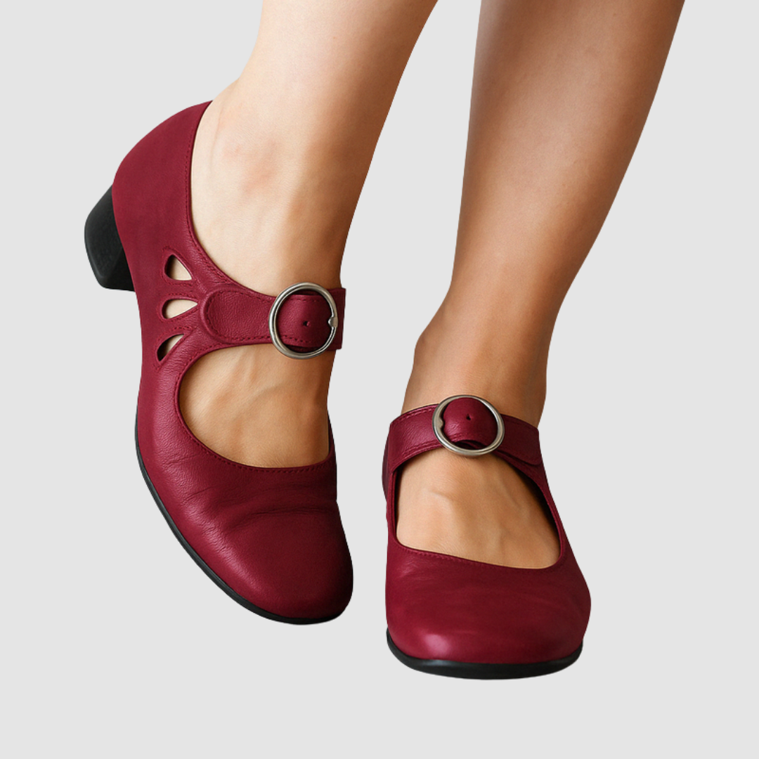 Flora™ Elegant Leather Shoes