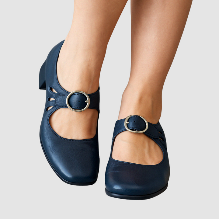 Flora™ Elegant Leather Shoes