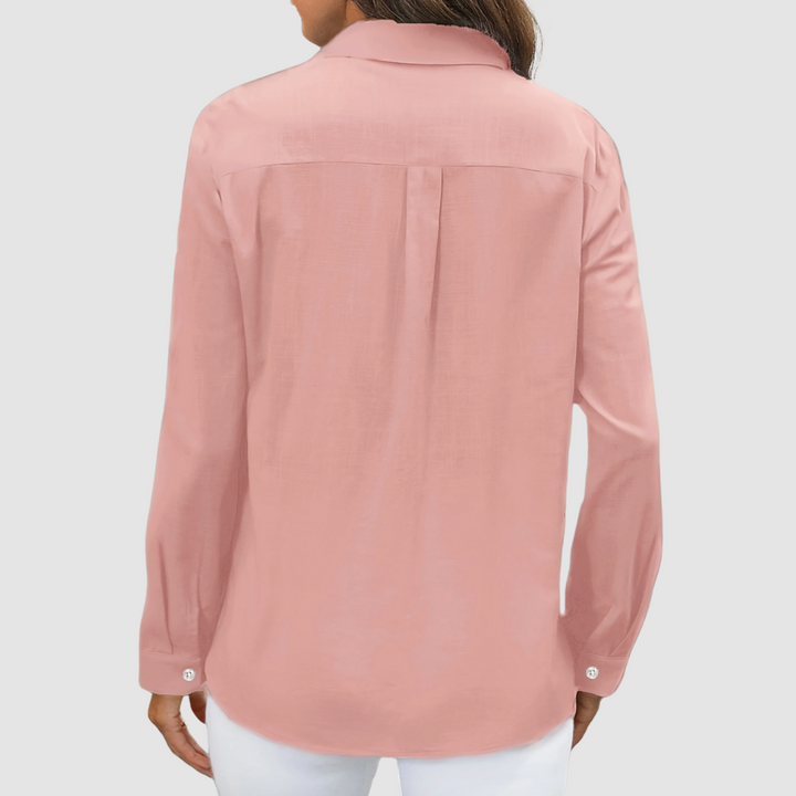 Chloe™ Elegant pocket blouse