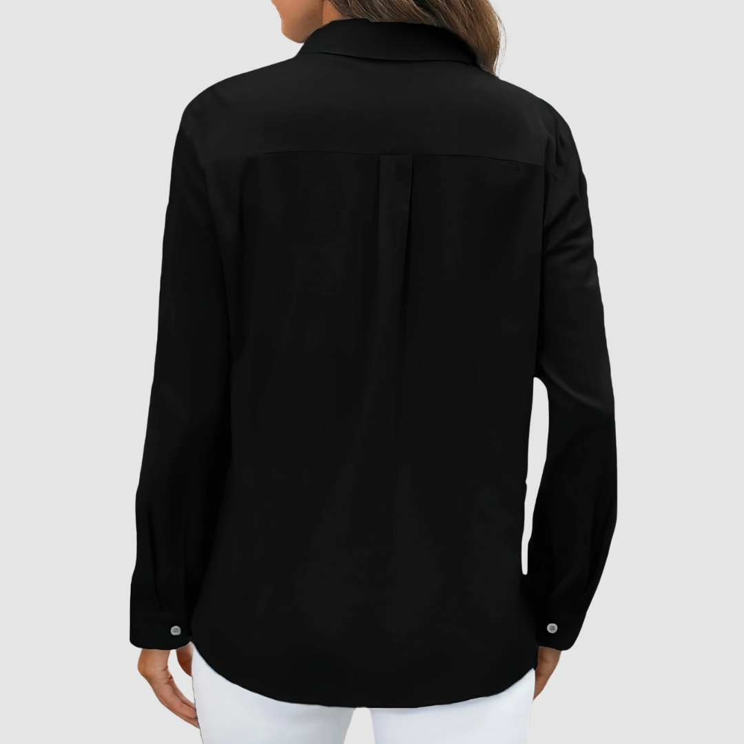 Chloe™ Elegant pocket blouse
