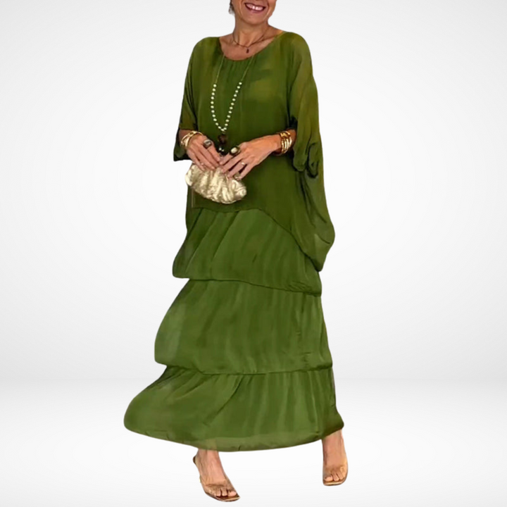 Hally™ Artistic Loose Maxi Dress