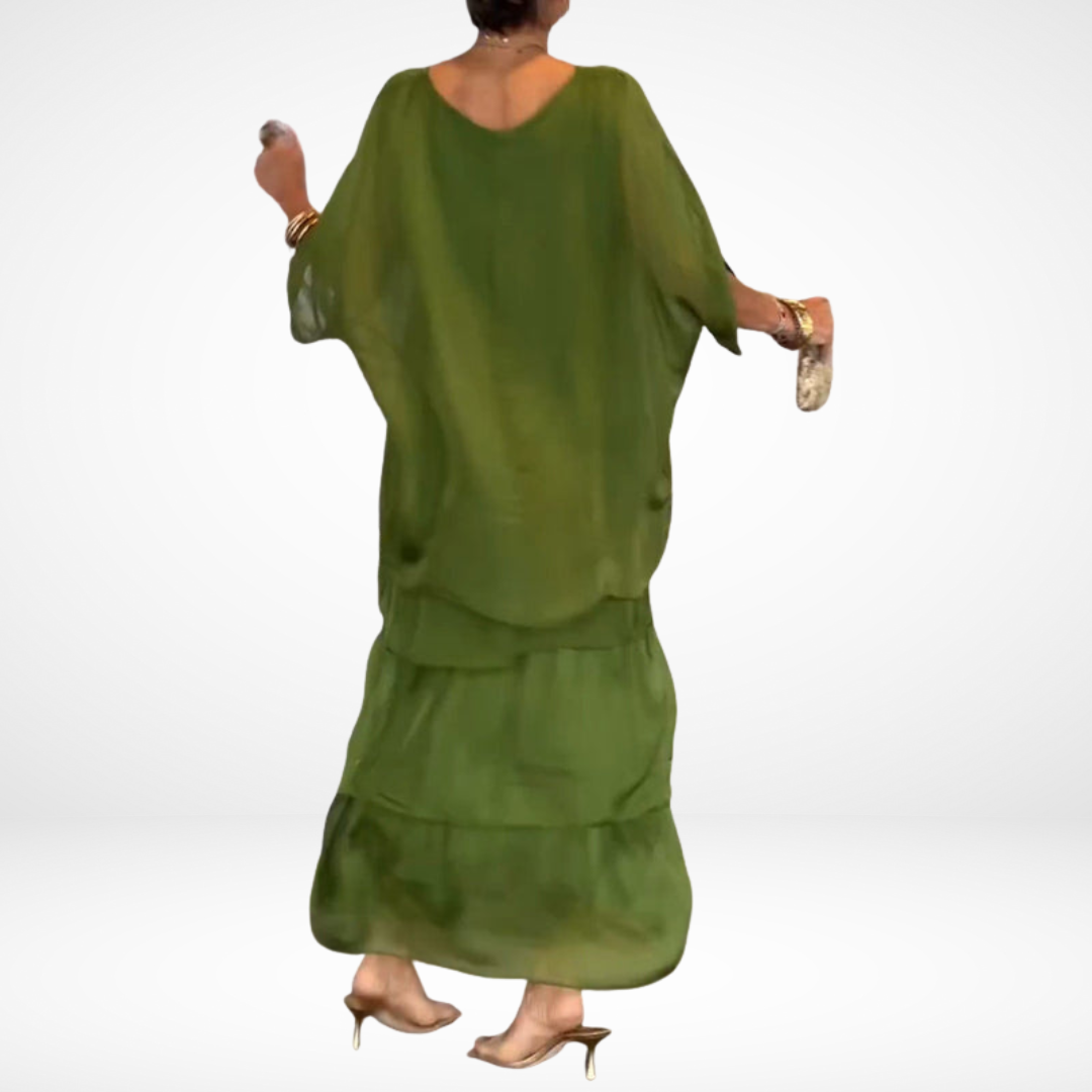 Hally™ Artistic Loose Maxi Dress