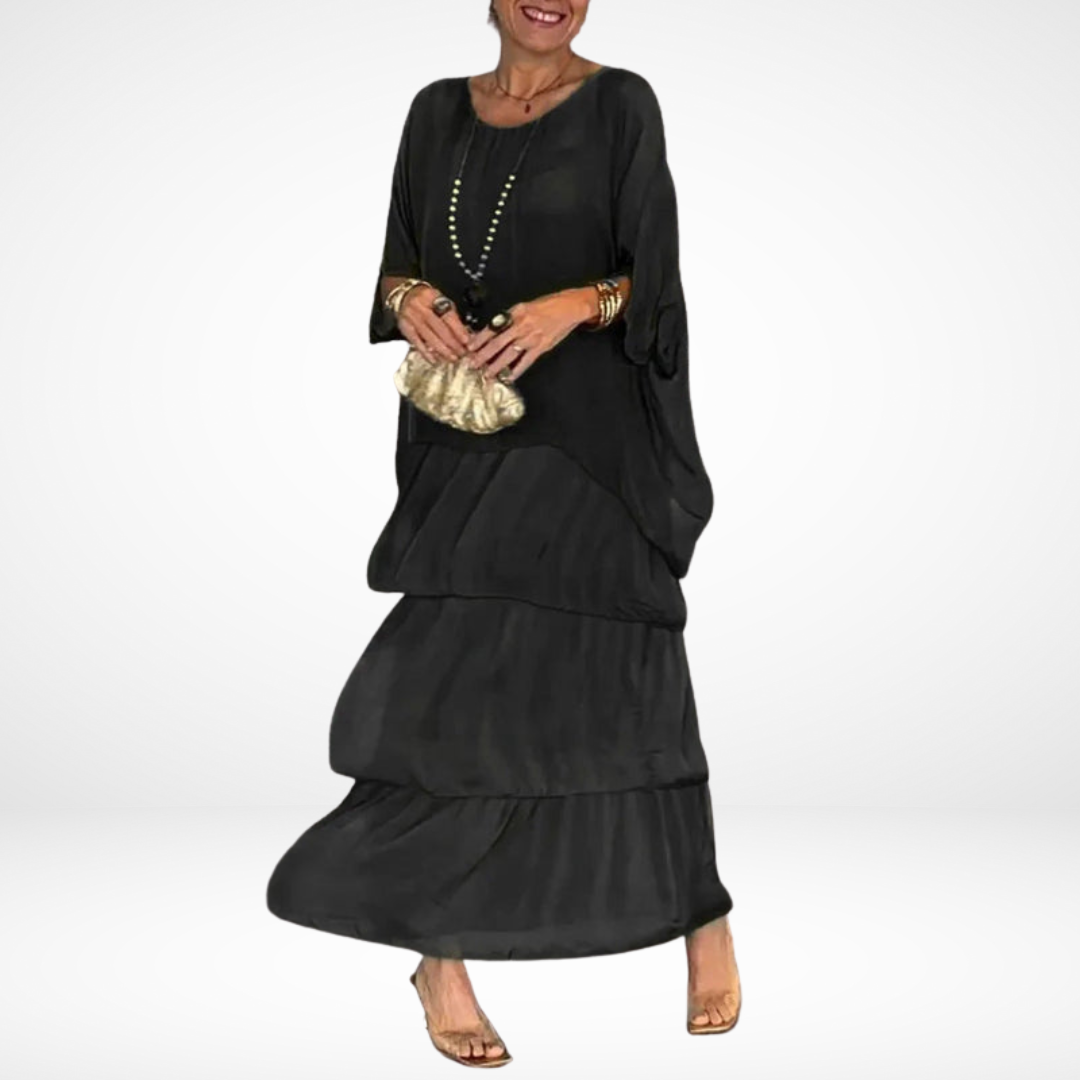 Hally™ Artistic Loose Maxi Dress