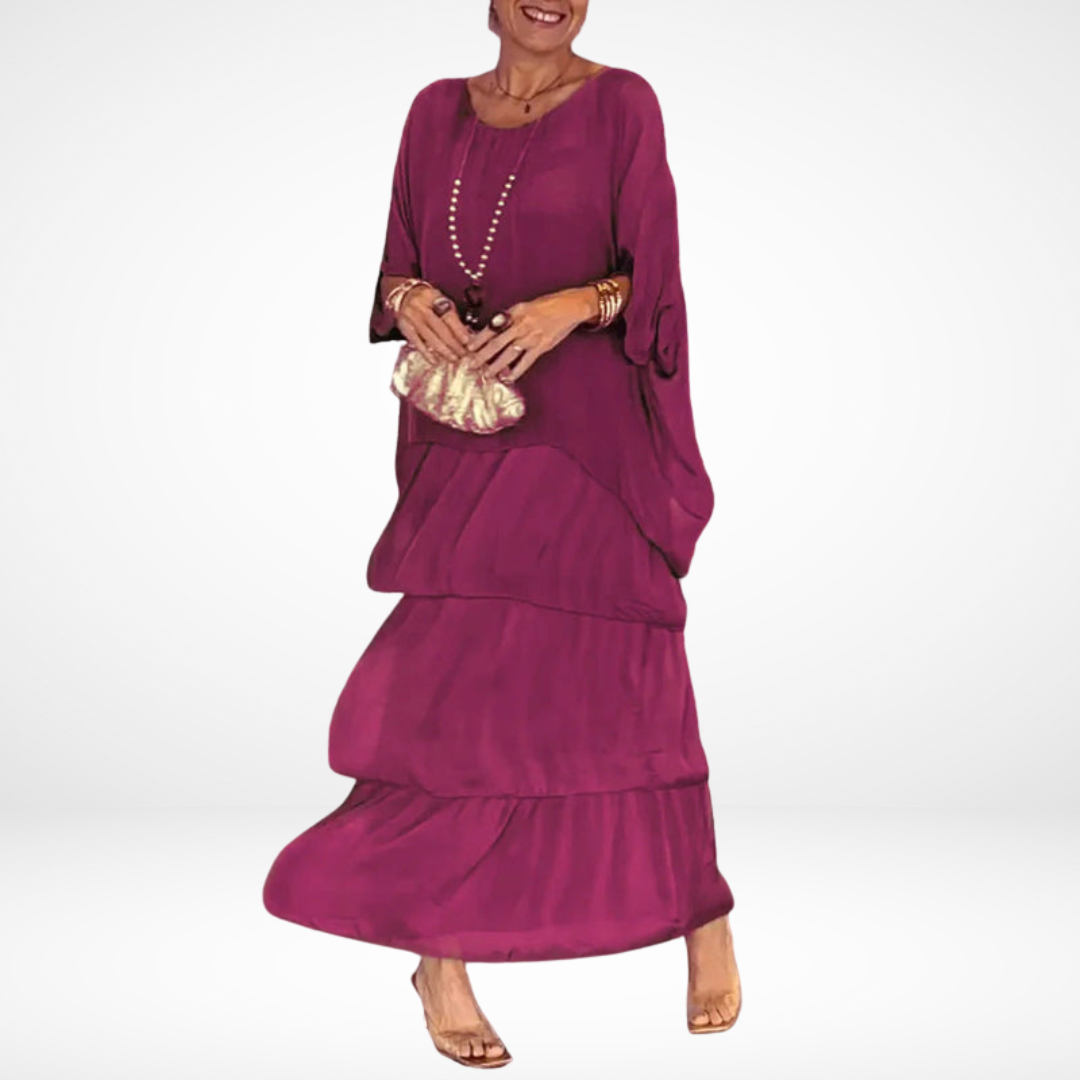 Hally™ Artistic Loose Maxi Dress