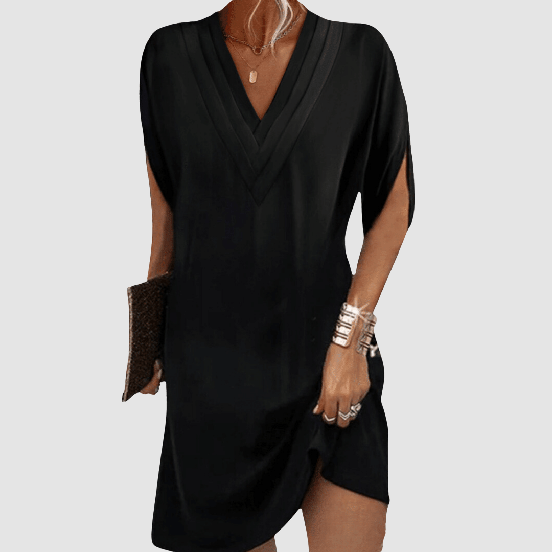 Annabelle™ Elegant Half-Sleeve Dress