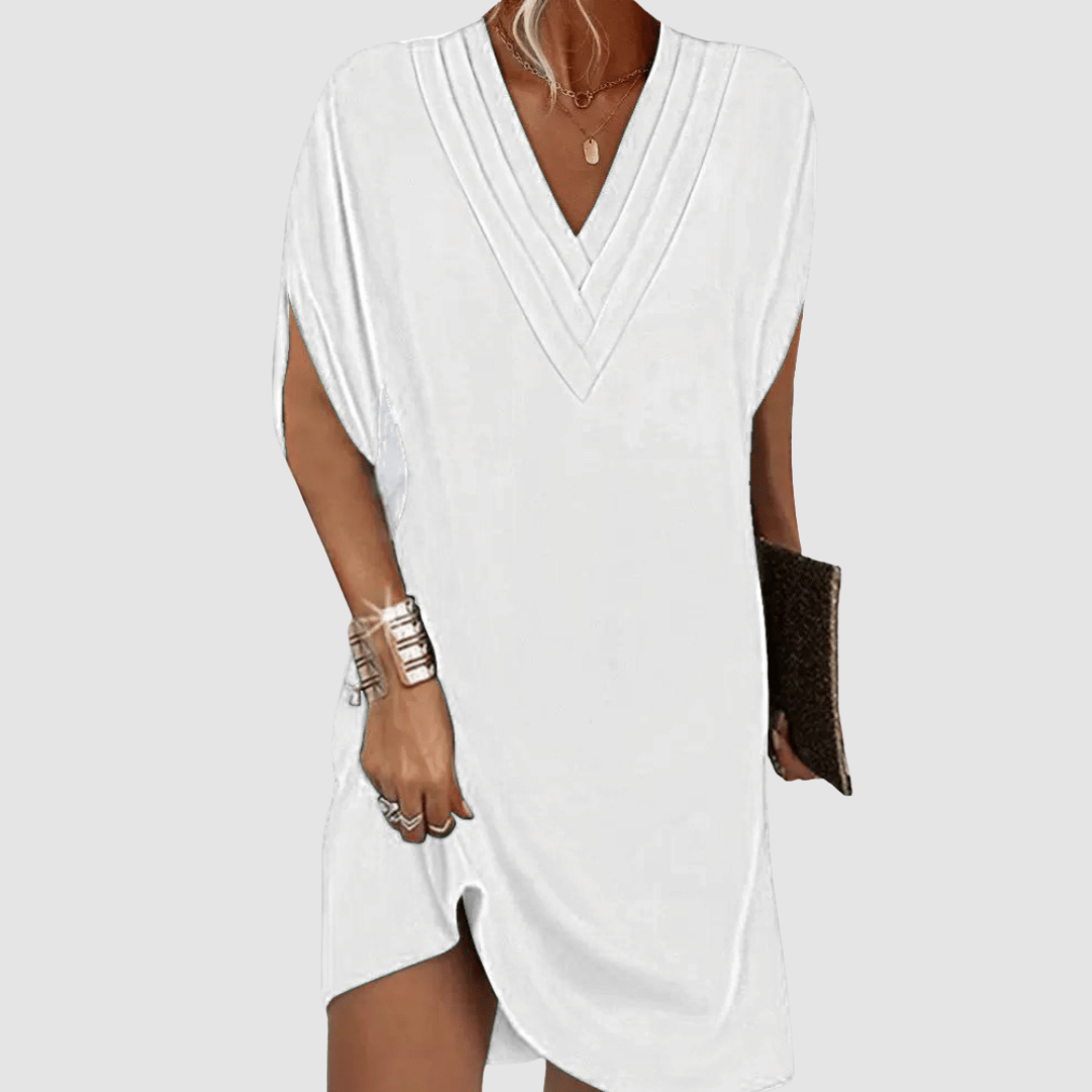 Annabelle™ Elegant Half-Sleeve Dress