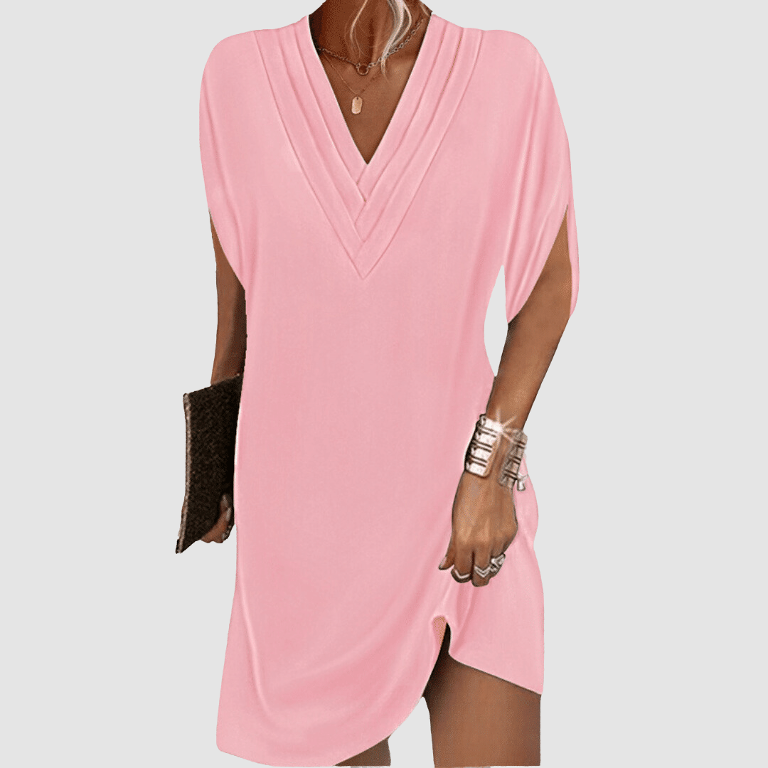 Annabelle™ Elegant Half-Sleeve Dress