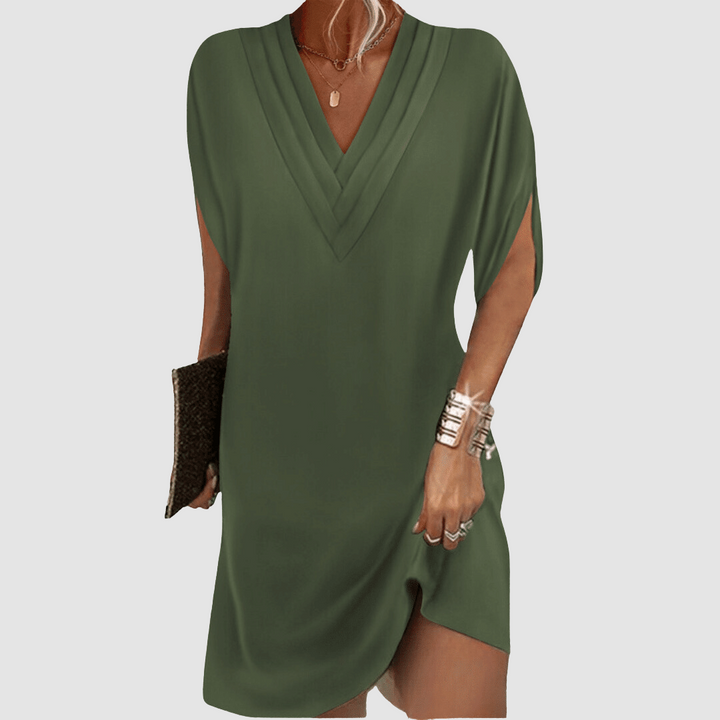 Annabelle™ Elegant Half-Sleeve Dress