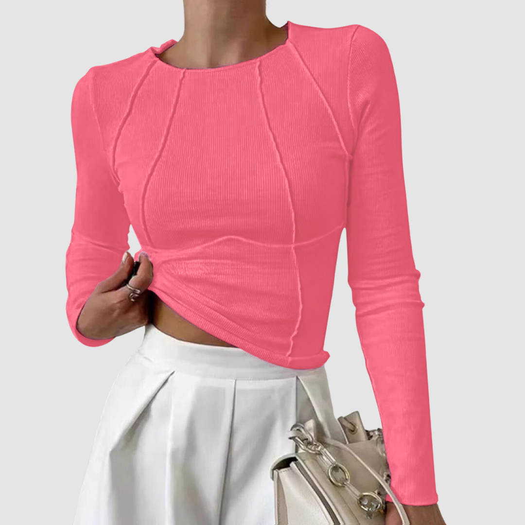 Cindy™ Elegant Casual Long-Sleeve Top