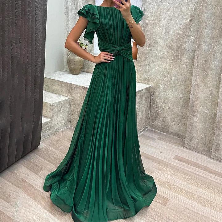 Raine™ Pleated Evening Dress