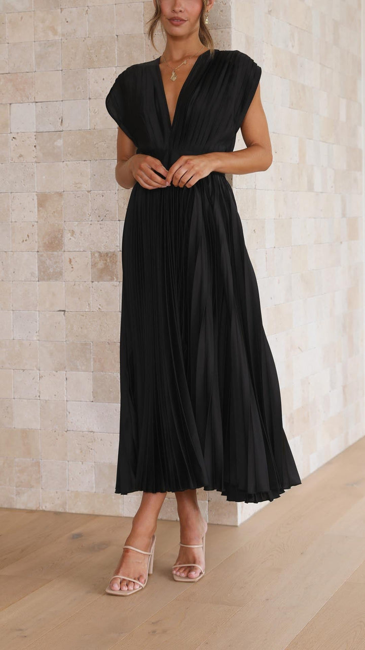 Maureen™ Elegant Pleated Dress