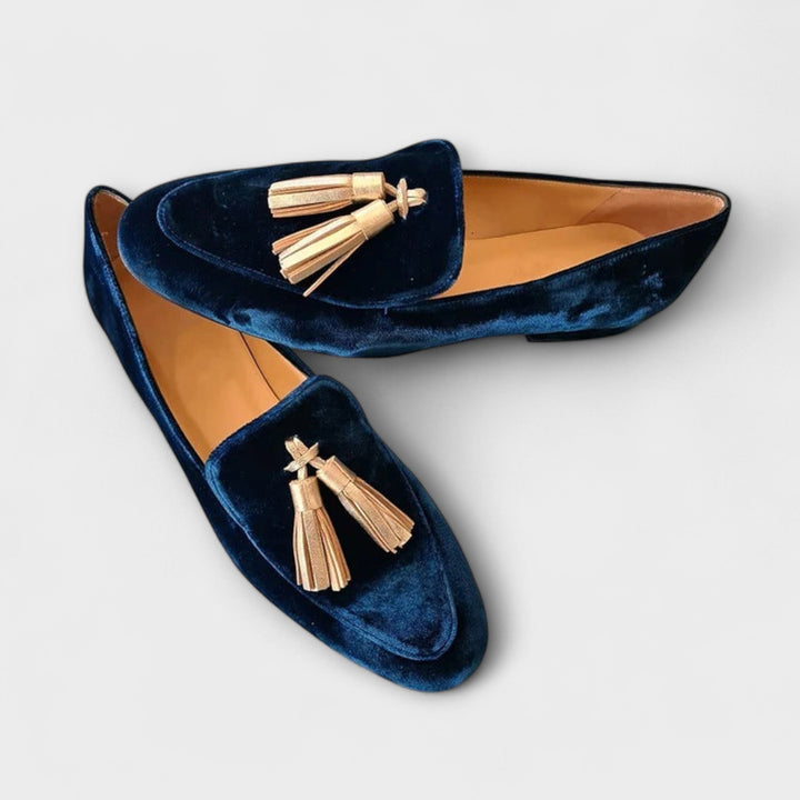 Luisa™ Vintage-Inspired Loafers with Fringes
