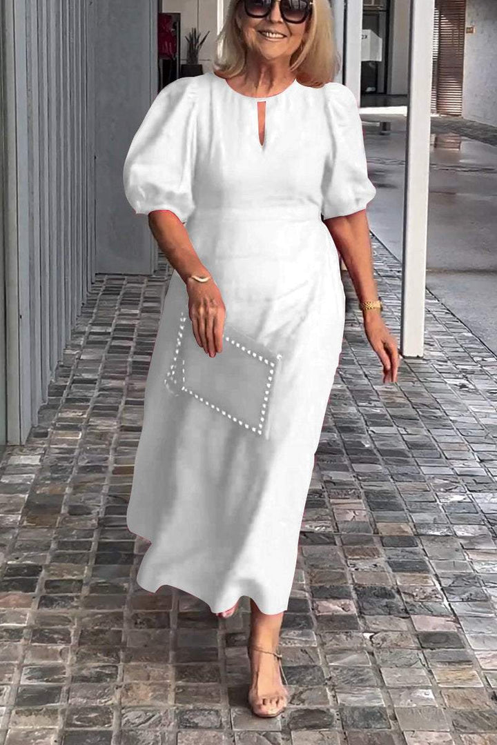 Nessa™ Timeless Puff Sleeve Dress