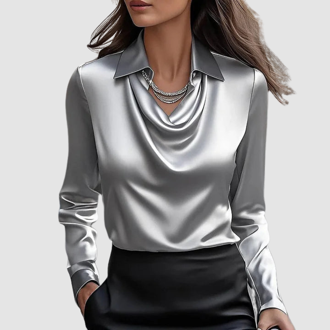 Catalina™ Elegant Satin Blouse