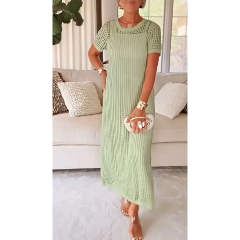 Brittney™ Cut-Out Long Maxi Dress + Free Inner Dress
