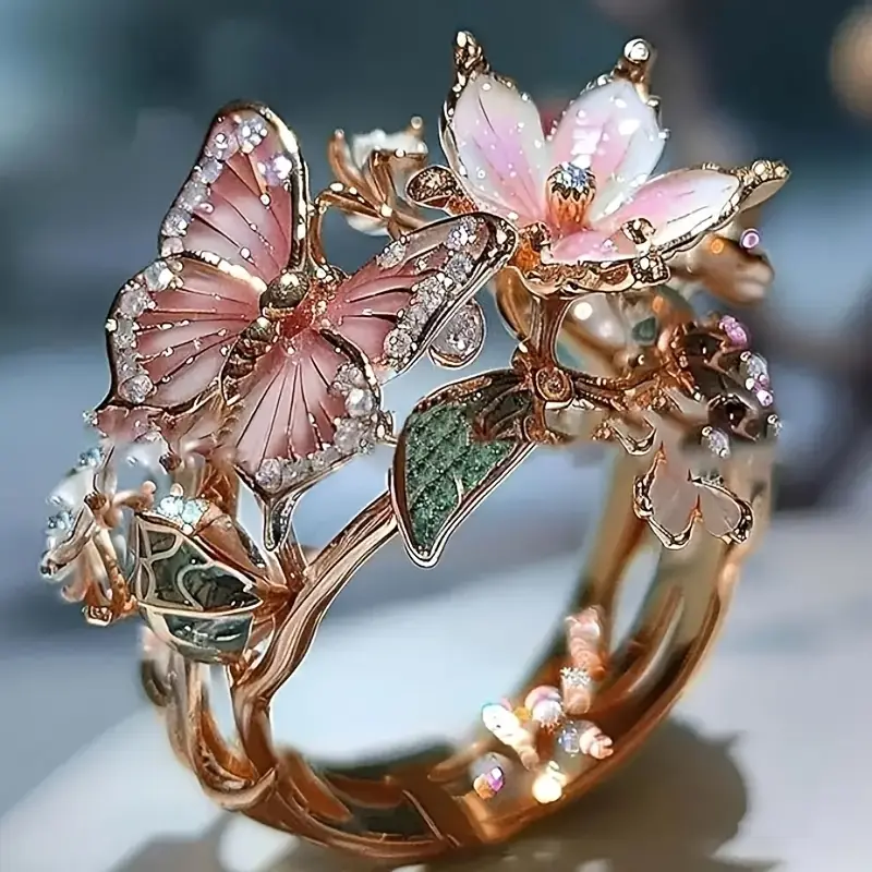 Amette™ Butterfly Ring