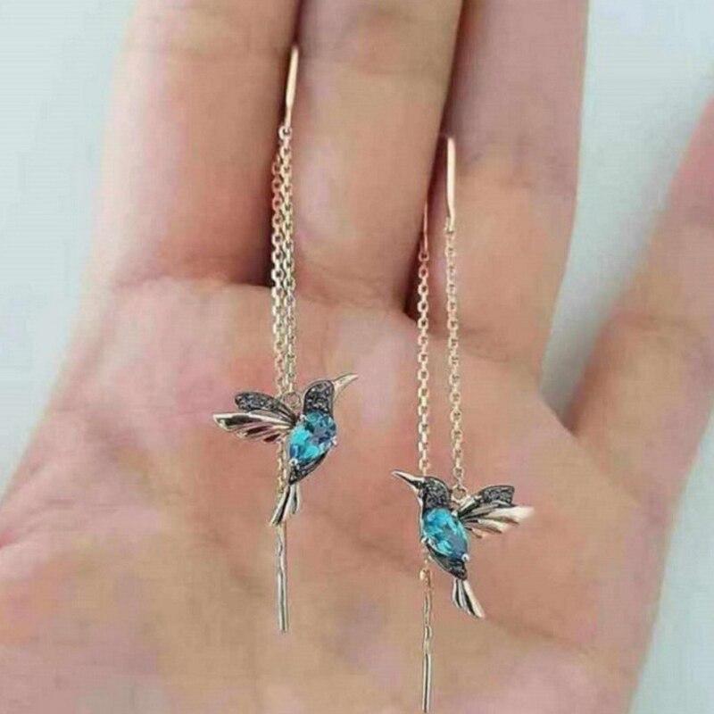 Brooke™ Zirconia Hummingbird Earrings